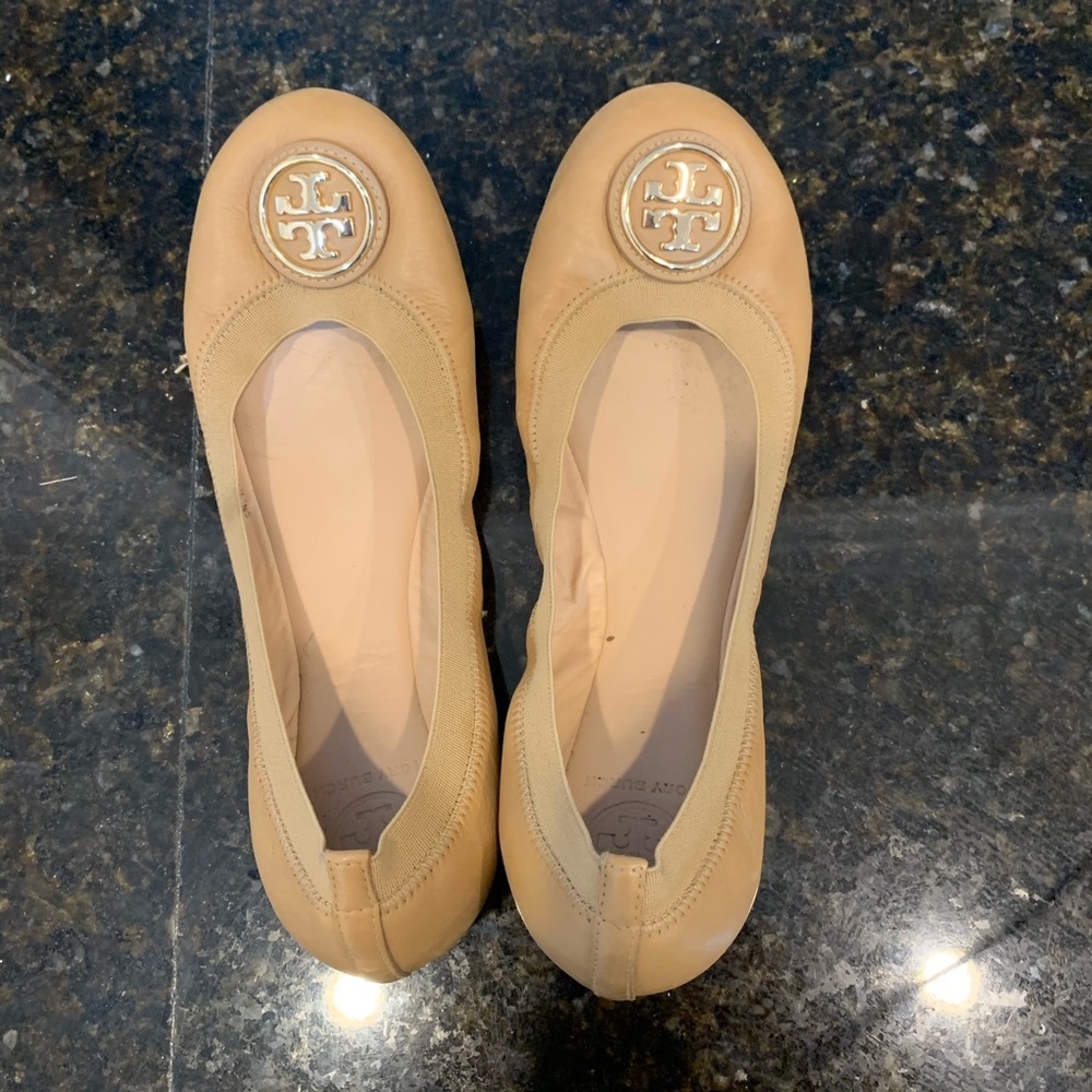 Tory Burch Caroline Sand Sz 9.5
